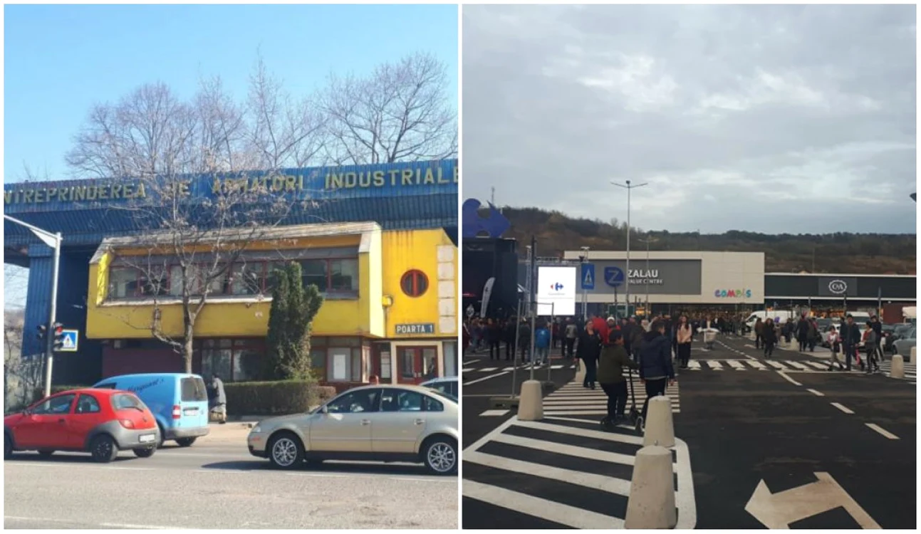 Primul mall din oraş a fost construit pe locul unei hale FOTO Andreea Vilcovschi