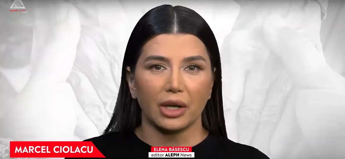 Elena Băsescu este editor la Aleph News FOTO Captură video