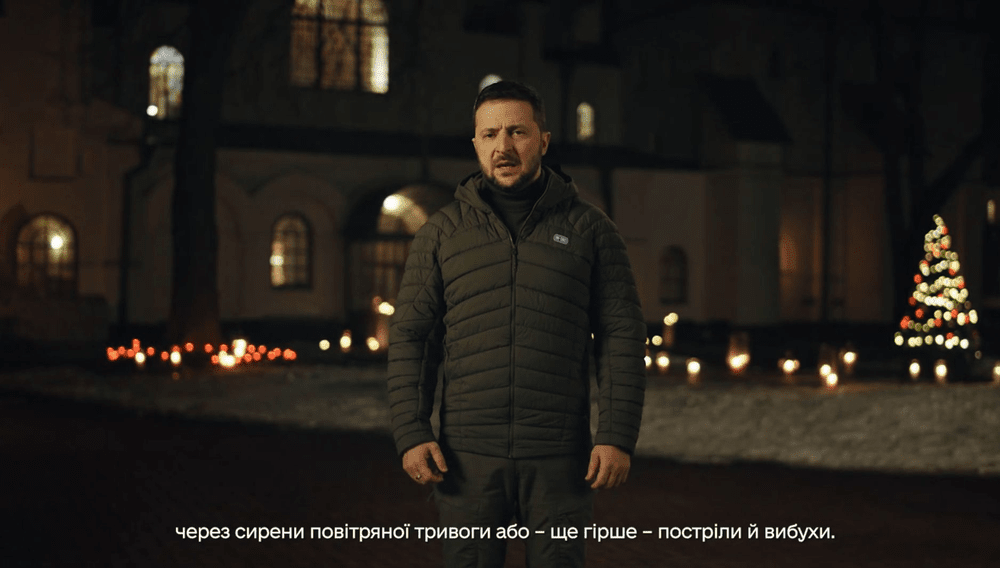 Mesajul sfidător al lui Zelenski, la zece luni de la declanșarea războiului: Ucraina își va crea propriul miracol de Crăciun | VIDEO