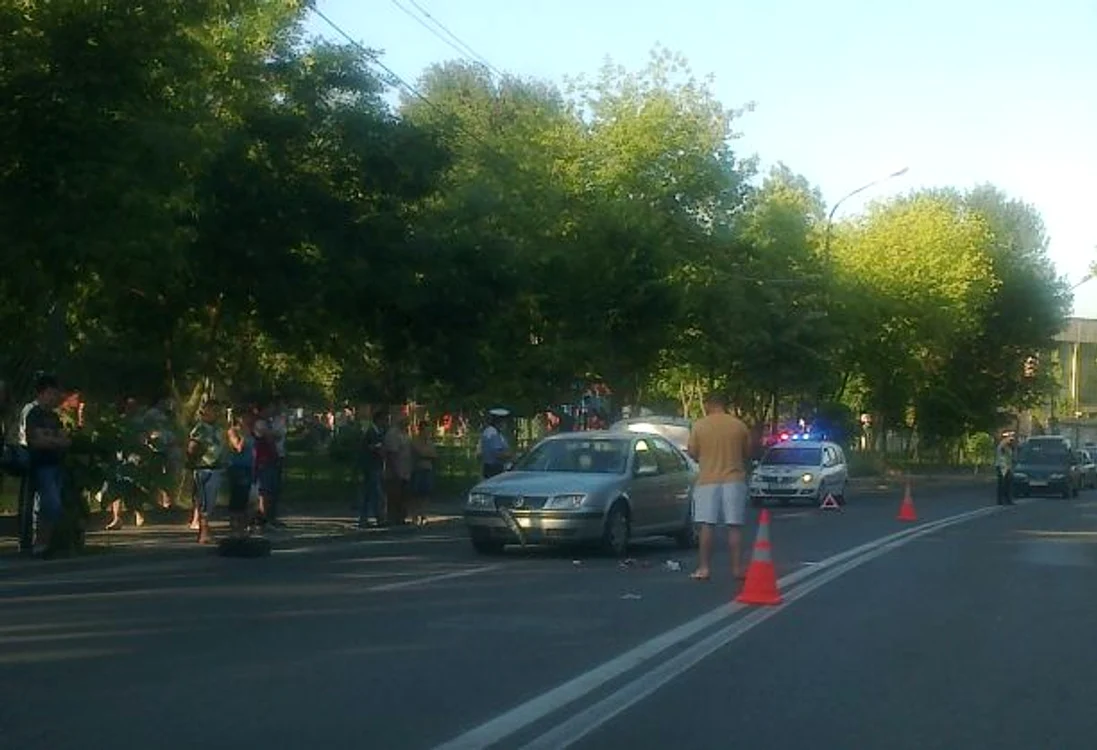 
    Accidentul a avut loc pe Isaccei  