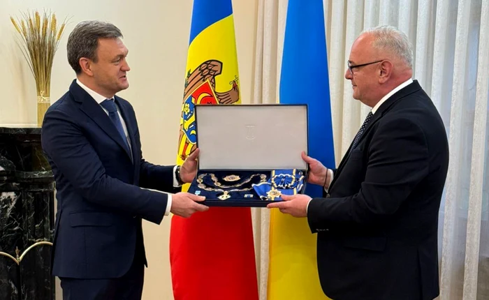 Dorin Recean și Paun Rohovei. FOTO: Facebook/Paun Rohvei