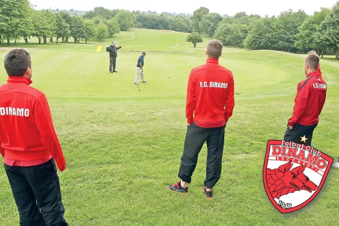 Steliştii nu-şi iau nici un răgaz de la pregătire şi au jucat un amical cu Notts County, în timp ce alte echipe se relaxau (Foto: Mediafax)