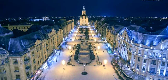 Primăria Timişoara asumă implementarea proiectului Timişoara Capitală Europeană a Culturii FOTO Eye in The Sky