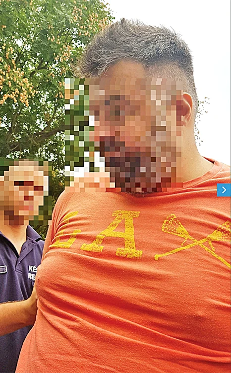 A fost prins în cele  din urmă în Ungaria