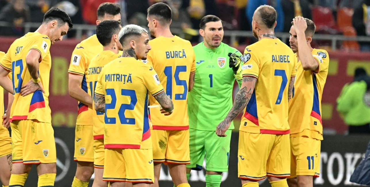 Naționala României , concentrată în fața celui mai important examen. Foto Sportpictures