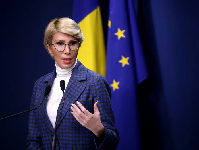 
    Ministrul Muncii, Raluca Turcan  