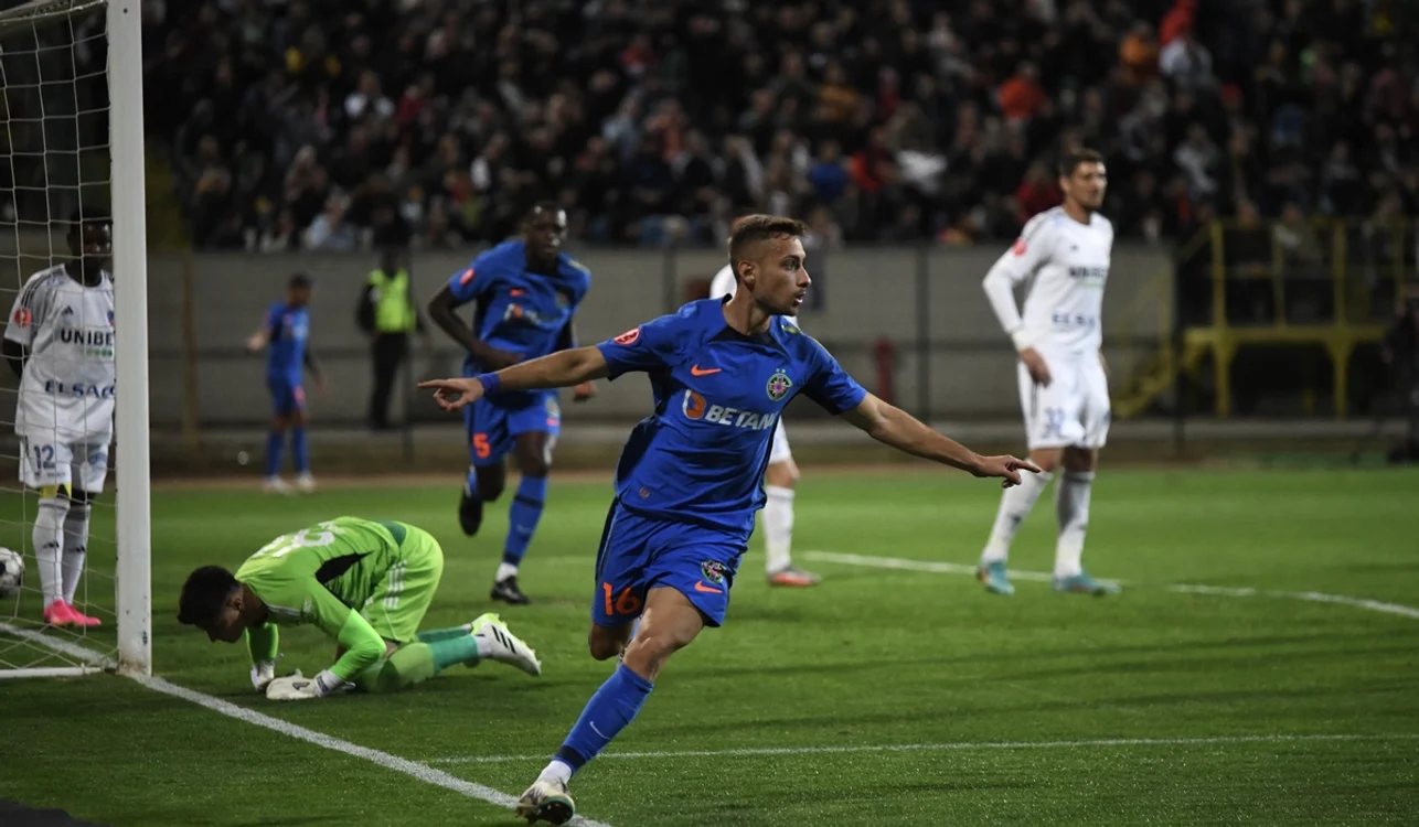 Mihai Lixandru a reușit primul său gol la FCSB (FOTO: Sportpictures)
