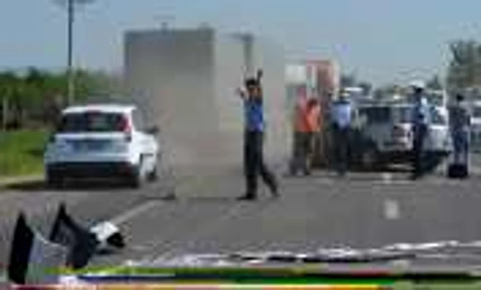 Un accident rutier a avut loc în zona Otopeni