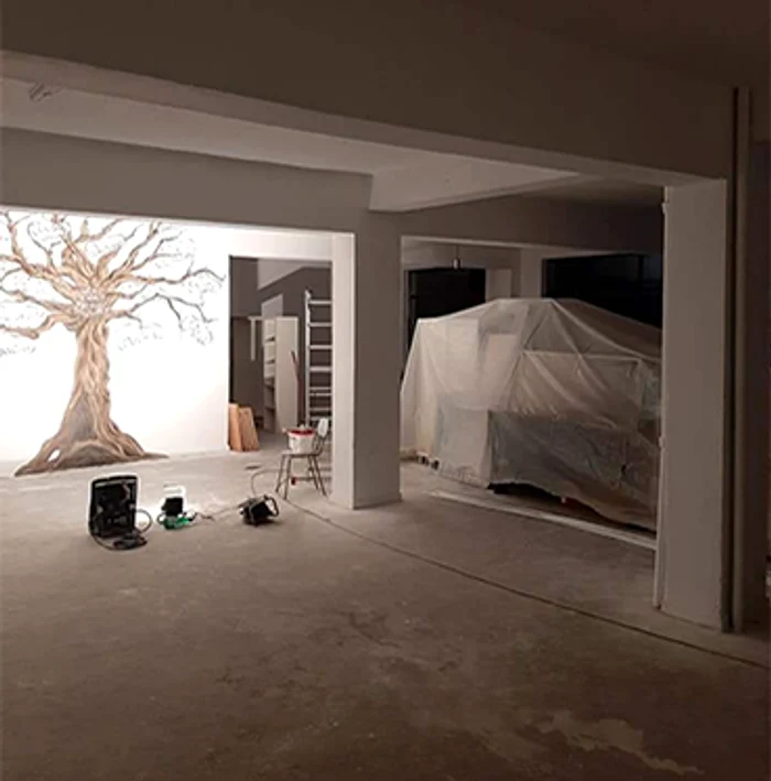 Clădirea a fost complet renovată