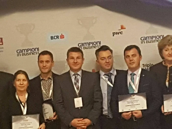 Vrâncenii au fost premiaţi la Conferinţa Campioni în Business