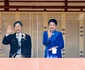 Împăratul Naruhito și Împărăteasa Masako la ziua lui Naruhito și a Japoniei. FOTO: Kunaicho, Agenția Imperială