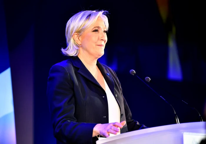 Marine Le Pen, lidera Frontului Na'ional şi finalistă în turul doi al alegerilor prezidenţiale din Franţa