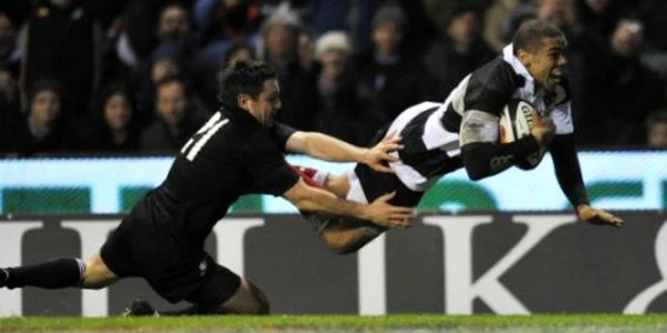 Bryan Habana a marcat două eseuri pentru Barbarians