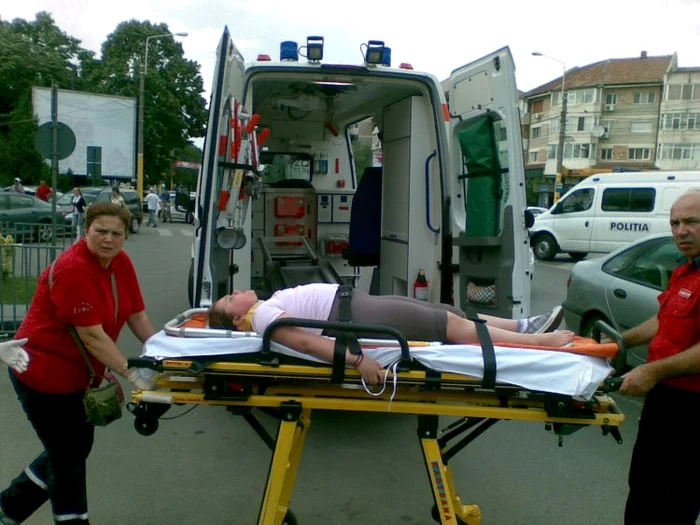 Accidentul s-a produs în faţă la McDoland