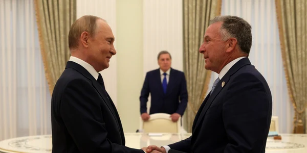 întâlnire Vladimir Putin și Steve Witkoff la Moscova FOTO profimedia 1027941741 jpg