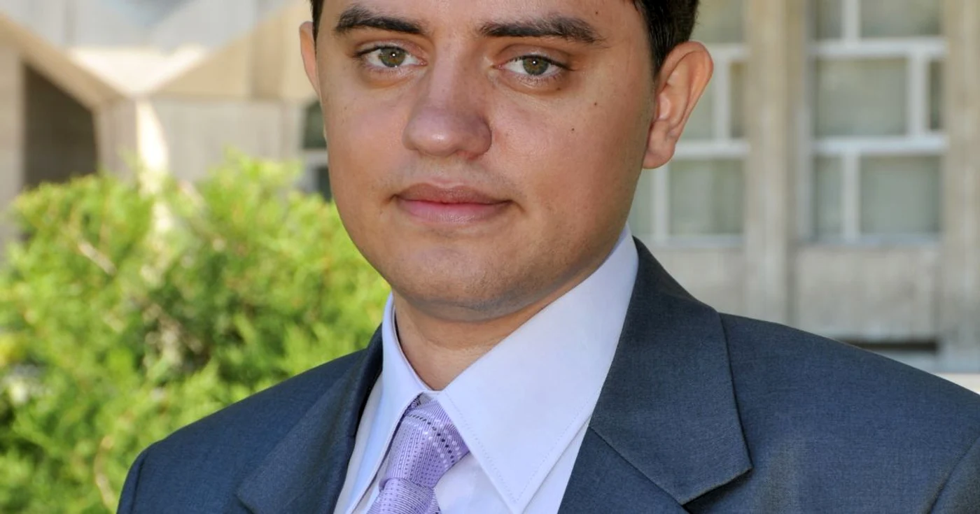 La numai 29 de ani, profesorul Andrei Dobre are o activitate impresionantă în domeniul didactic (foto: arhivă personală)