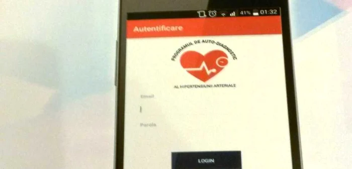 Aplicaţie pe telefon pentru diagnosticarea hipertensiunii arteriale