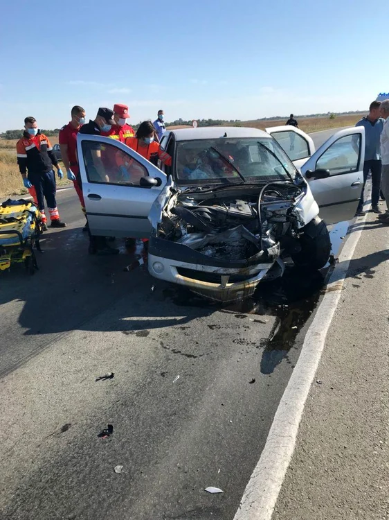 Unul dintre şoferii implicaţi în accident consumase canabis FOTO Arhivă ISU Ialomiţa