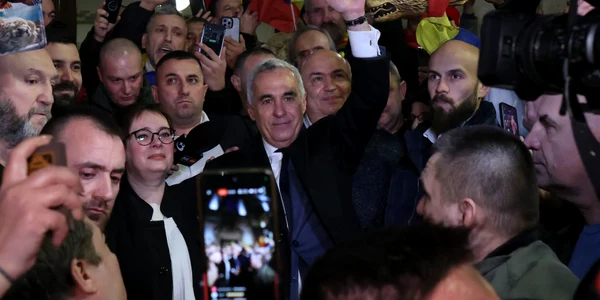 Călin Georgescu părăsește sediul Curții de Apel București. FOTO Inquam Photos / George Călin