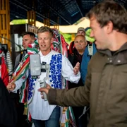 Liderul opoziției din Ungaria, Magyar Péter FOTO: Tisza Párt