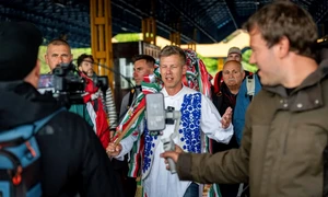 Liderul opoziției din Ungaria, Magyar Péter FOTO: Tisza Párt