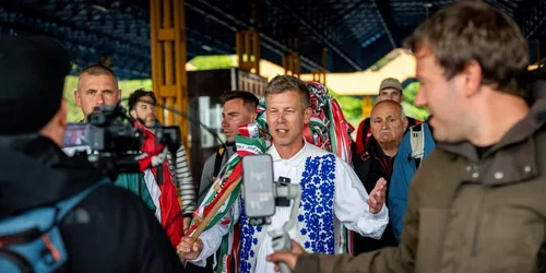 Liderul opoziției din Ungaria, Magyar Péter FOTO: Tisza Párt