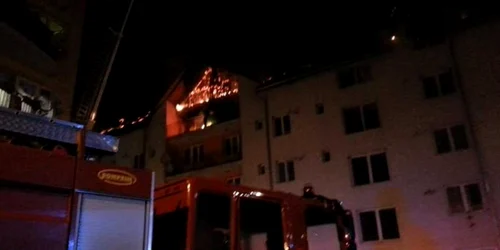 incendiu bistrita