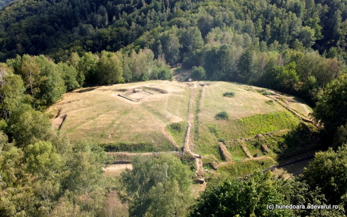cetatea dacica blidaru foto daniel guta adevarul