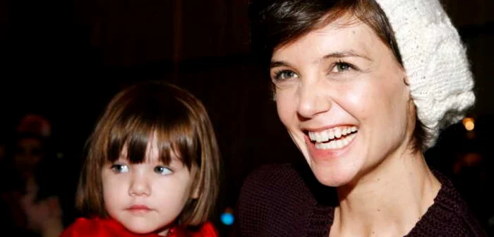 Katie Holmes şi Suri Cruise. FOTO Getty Images