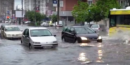 Inundaţii în municipiul Bacău