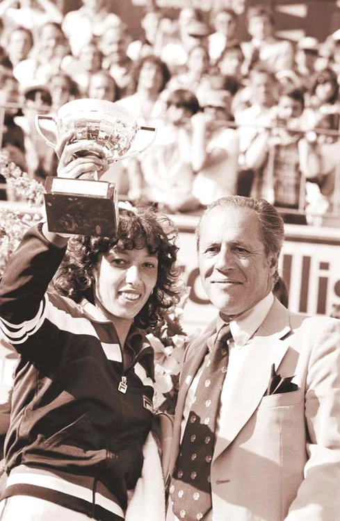 Virginia Ruzici, 1978. Campioană la  Paris, Ruzici e  singura româncă învingătoare  într-un turneu  de Grand Slam