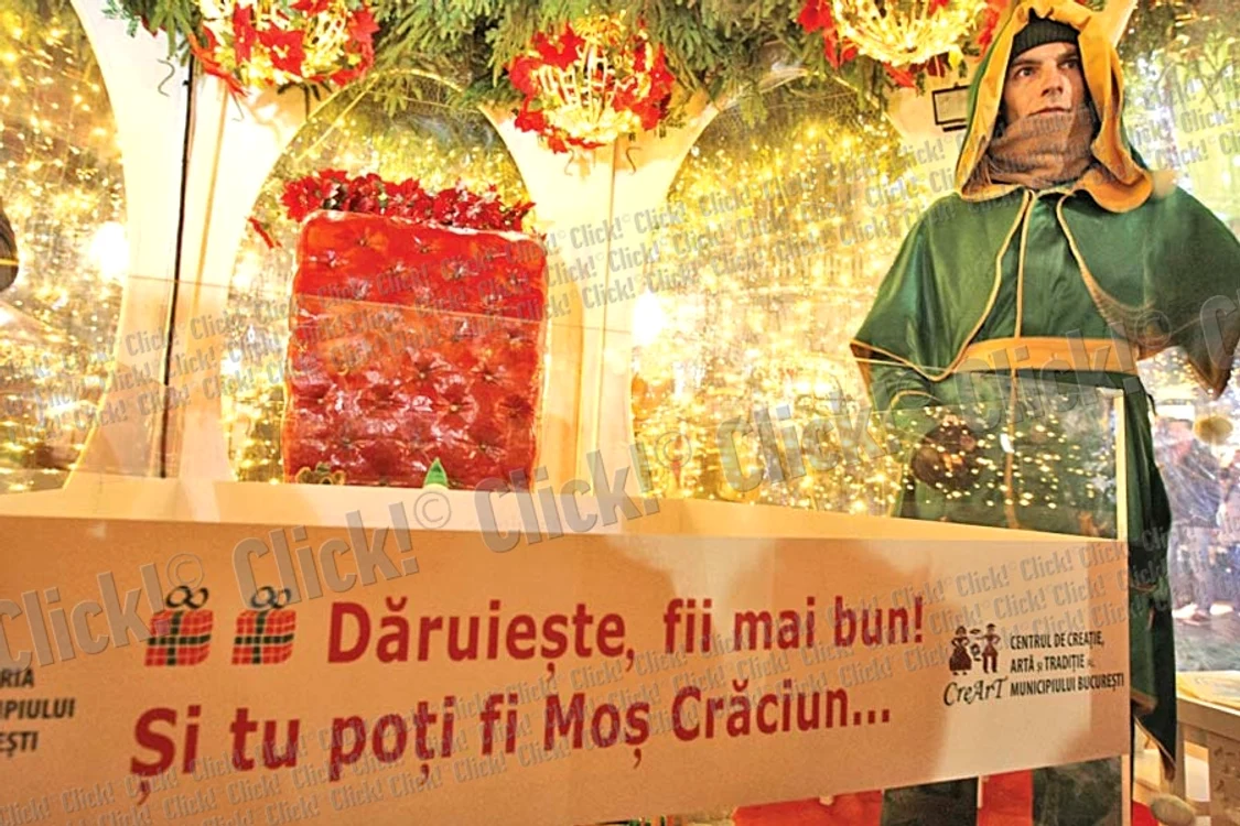 Micuţii s-au bucurat  cel mai tare în caruselul  cu cai înaripaţi.  O plimbare costă 5 lei (Fotografii: Dorin Constanda)