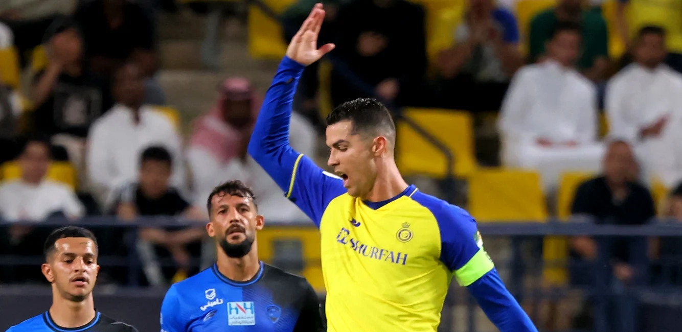 Cristiano Ronaldo a șocat lumea arabă cu gesturile sale. Foto Al Nassr