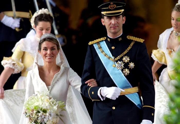 Nunta Prințului Felipe al Spaniei, actual rege, cu Letizia Ortiz (22 mai 2004).
