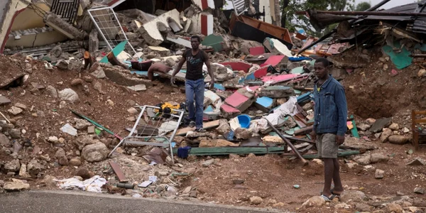 Haiti - cutremur şi furtuna Grace - 18 aug 2021 / FOTO EPA - EFE