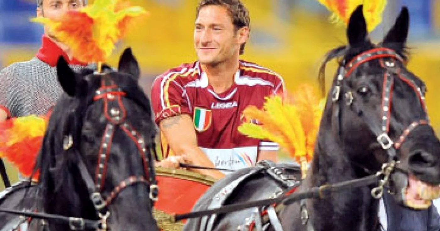 Francesco Totti e "one man club"