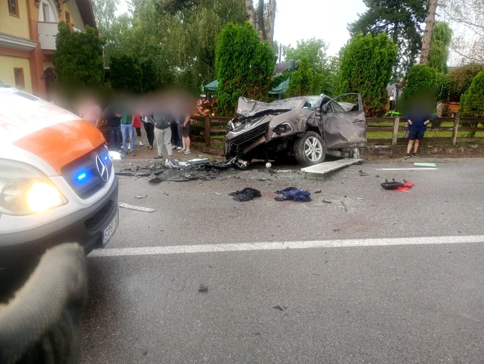 Două dintre victime sunt în stare gravăi. FOTO ISU Suceava