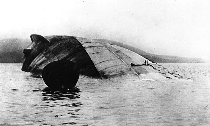 Scufundarea navei germane Seydlitz (© Wikimedia Commons)