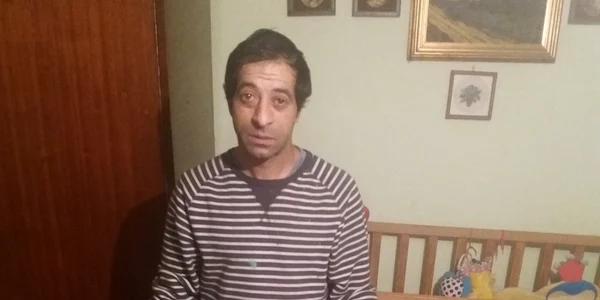 Constantin Cuţitaru din Brădeni - Sibiu bărbatul care şi-a sufocat copilul de 6 ani după ce l-a bătut cu cureaua Foto Arhiva pesonală