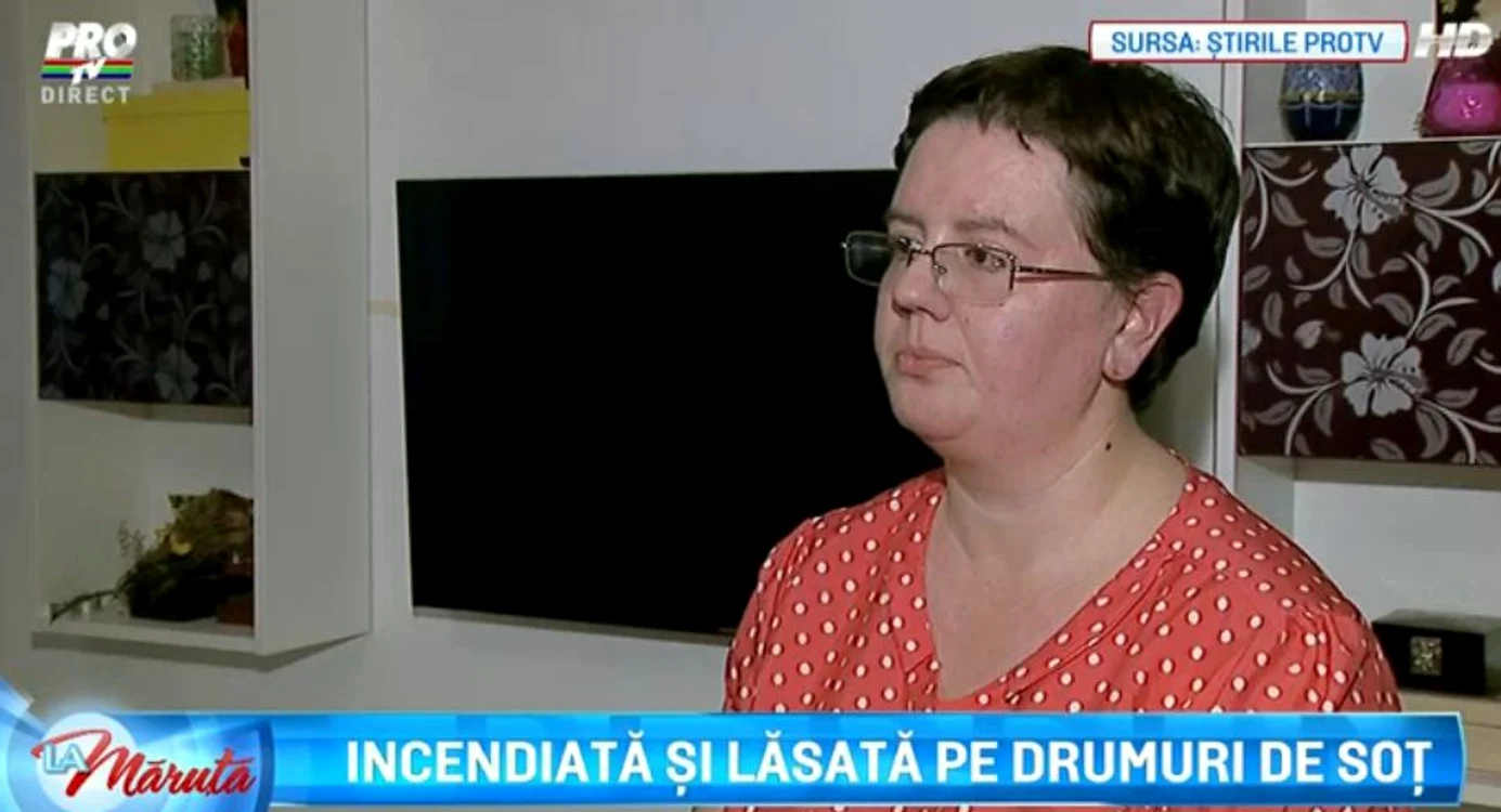 
    Femeia a fost la un pas de moarte din cauza soţului care i-a dat focCaptură Pro TV  