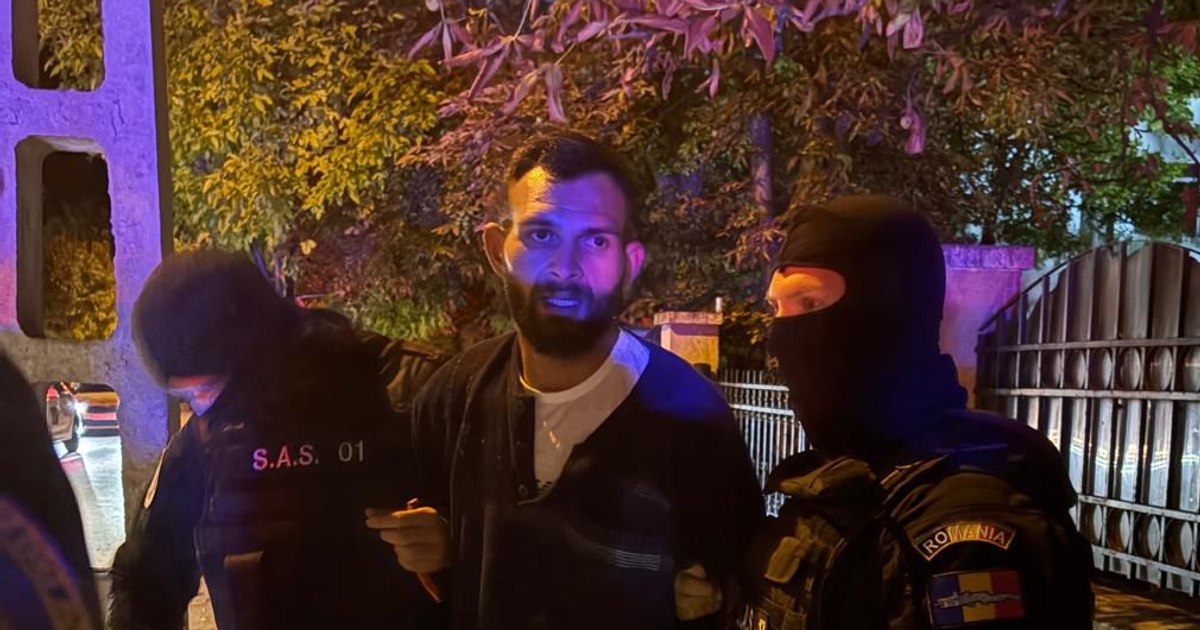Bărbatul care a evadat joi seara de sub nasul polițiștilor a fost prins. El urma să fie extrădat în Italia pentru jaf armat