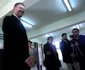 Klaus Iohannis la vot FOTO Mediafax