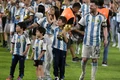 Leo Messi si copiii sai (Getty Images) jpg