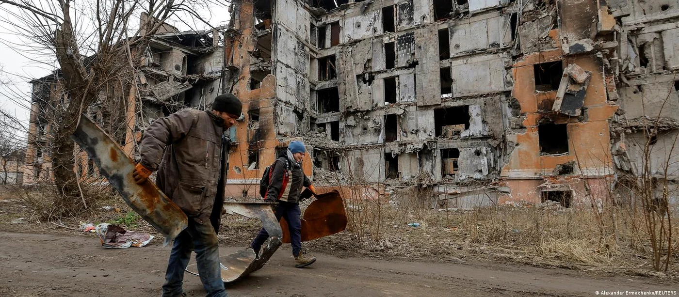 Distrugeri la Mariupol