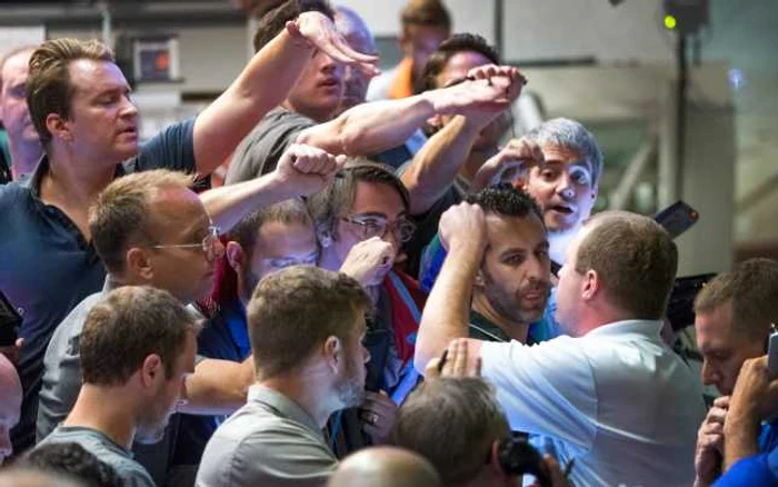 Traderii au dat un semnal pe indicele Standard & Poor's 500 la Bursa de Valori din Chicago Illinois FOTO Guliver/GettyImages