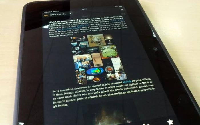 Kindle Fire HD 7 a fost continuarea primei generaţii a tabletei FOTO Adevărul/Răzvan Băltăreţu