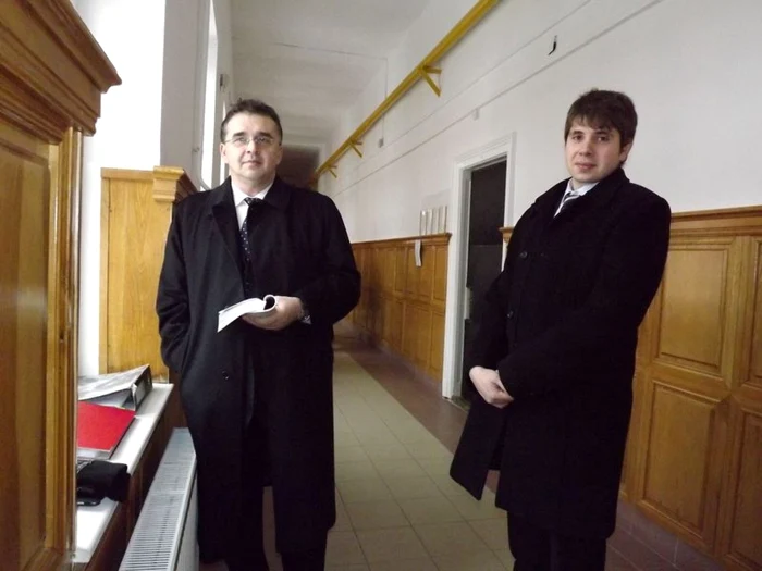 Marian Oprişan, înainte de şedinţa de judecată de la Judecătoria Cluj FOTO: Ora de Cluj