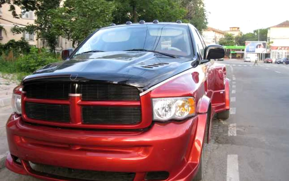 Dodge RAM BFT pe străzile din Iaşi