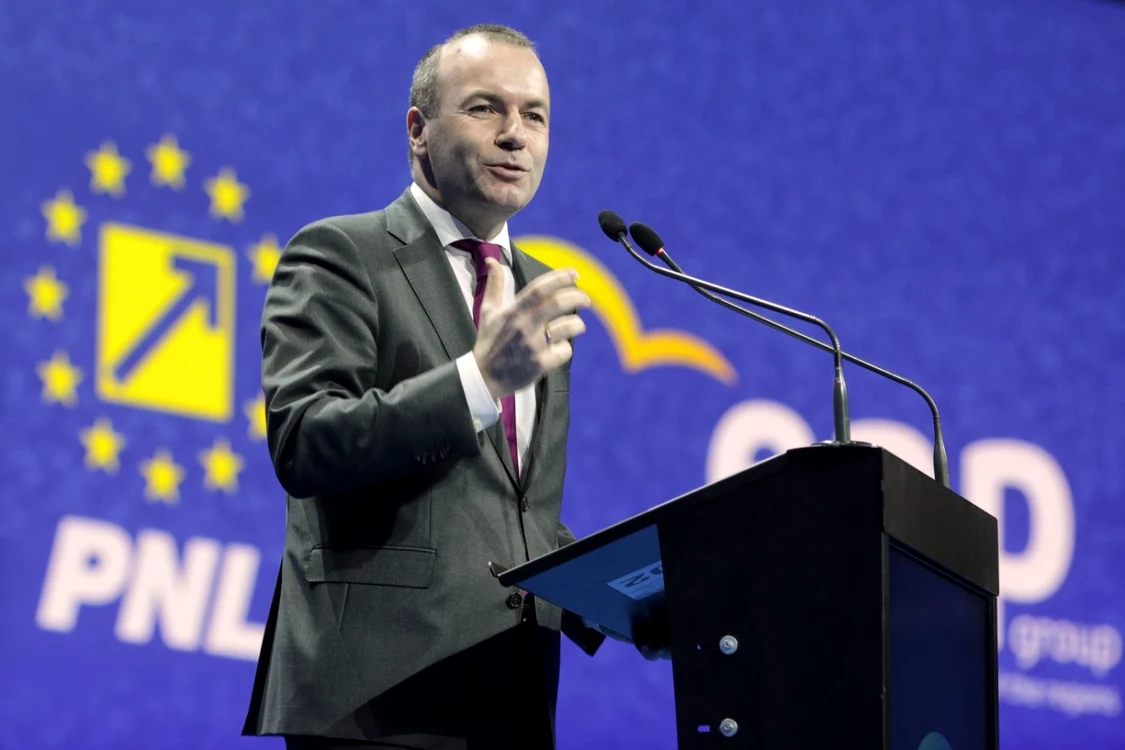 Manfred Weber. FOTO Inquam Photos / Octav Ganea