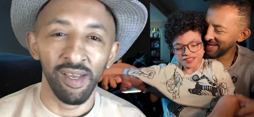 Fiul lui Kamara, Leon, e internat în spital Artistul și mama băiețelului său îl veghează cu schimbul  